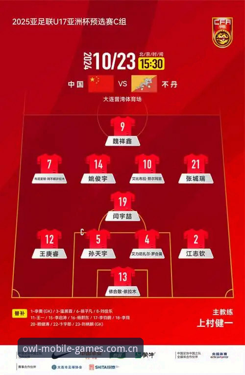 U17世界杯观赛指南：用猫头鹰体育平台完整追踪中国男女足晋级之路